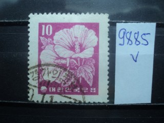 Фото марки Южная Корея 1957г