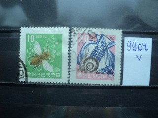Фото марки Южная Корея серия 1960г