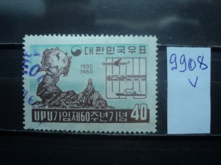 Фото марки Южная Корея 1960г