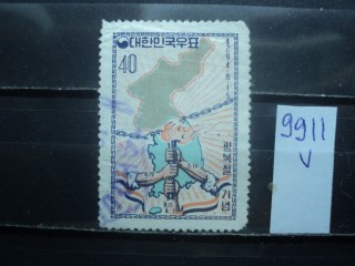 Фото марки Южная Корея 1961г