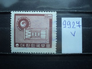 Фото марки Южная Корея 1962г