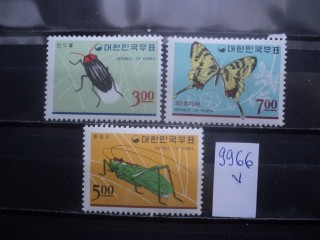 Фото марки Южная Корея серия 1966г *