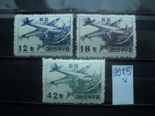 Фото марки Южная Корея серия 1953г *