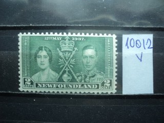 Фото марки Брит. Ньюфаунленд 1937г **