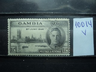 Фото марки Брит. Гамбия 1946г **