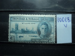 Фото марки Брит. Тринидад 1946г *