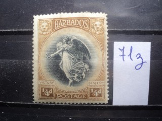 Фото марки Брит. Барбадос 1920г *