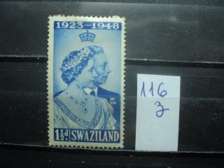 Фото марки Брит. Свазиленд 1948г *