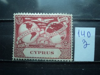 Фото марки Брит. Кипр 1949г