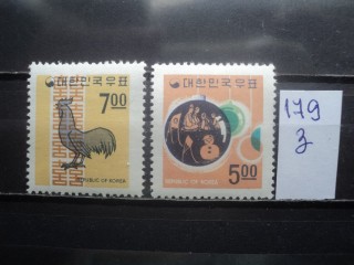 Фото марки Южная Корея серия 1968г *