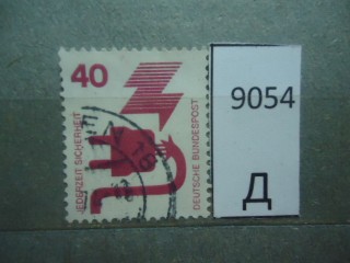 Фото марки ФРГ 1967г