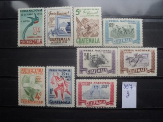 Фото марки Гватемала серия 1954г **