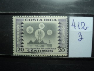 Фото марки Коста Рика 1954г **