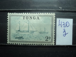 Фото марки Брит. Тонга 1953г *