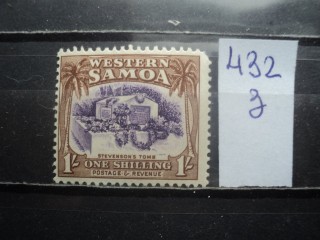 Фото марки Брит. Самоа 1935г **