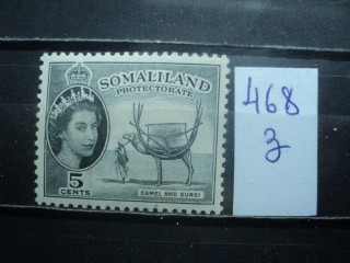 Фото марки Брит. Сомали 1953г **