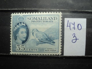 Фото марки Брит. Сомали 1953г *