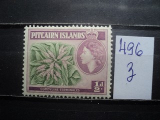 Фото марки Брит. Питкерн острова 1957г *