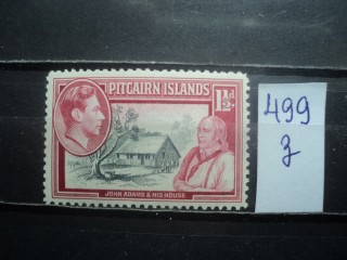 Фото марки Брит. Питкерн острова 1940г *
