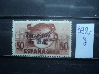 Фото марки Испанская Ифни 1949г **