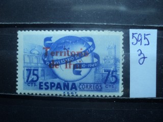 Фото марки Испанская Ифни 1949г **