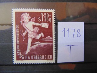 Фото марки Австрия марка 1952г **