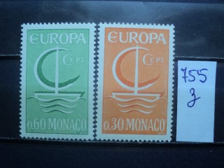 Фото марки Монако серия 1966г **