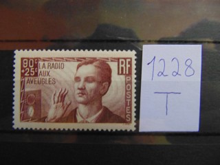 Фото марки Франция марка 1938г **