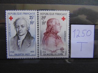 Фото марки Франция серия 1959г **