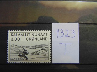 Фото марки Гренландия марка 1980г **