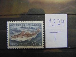 Фото марки Гренландия марка 1981г **