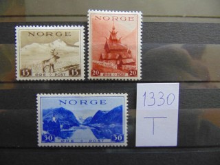 Фото марки Норвегия серия 1938г *