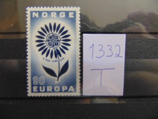 Фото марки Норвегия марка 1964г **