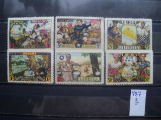 Фото марки Либерия серия 1949г *