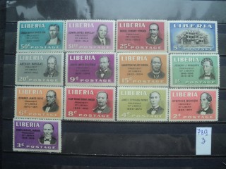 Фото марки Либерия 1948г **