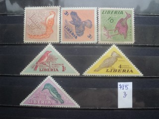 Фото марки Либерия серия 1953г *