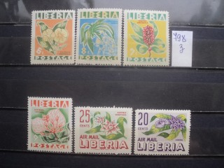 Фото марки Либерия серия 1955г **