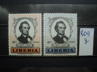 Фото марки Либерия 1959г **