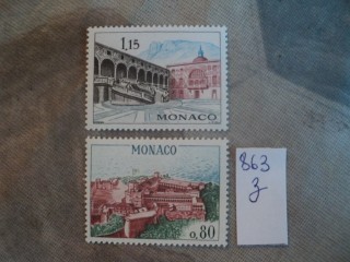 Фото марки Монако cер 1969г **