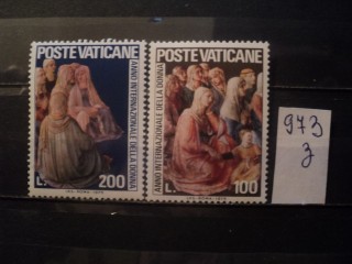 Фото марки Ватикан серия 1975г **