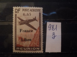 Фото марки Франц. Реюньон 1943г **