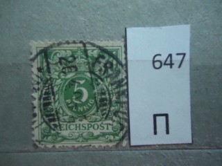 Фото марки Германия Рейх. 1889г