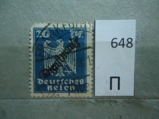 Фото марки Германия Рейх. 1924г