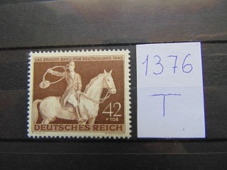 Фото марки 3й Рейх марка 1943г **