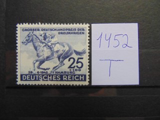 Фото марки 3й Рейх марка 1942г *
