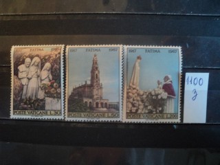 Фото марки Ватикан серия 1967г **