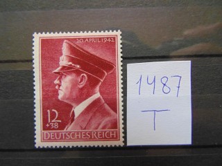 Фото марки 3й Рейх марка 1942г *