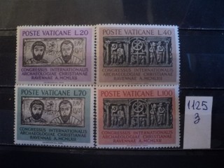 Фото марки Ватикан серия 1962г **