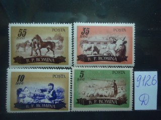 Фото марки Румыния 1955г серия **