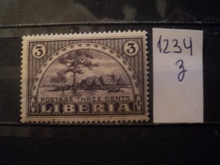 Фото марки Либерия 1915г **